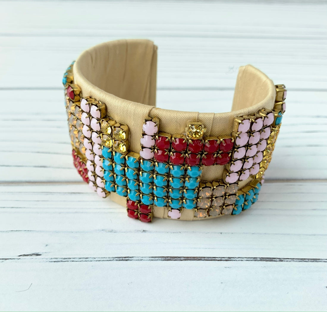 Lenora Dame Living In Color Cuff Bracelet - One-of-a-Kind