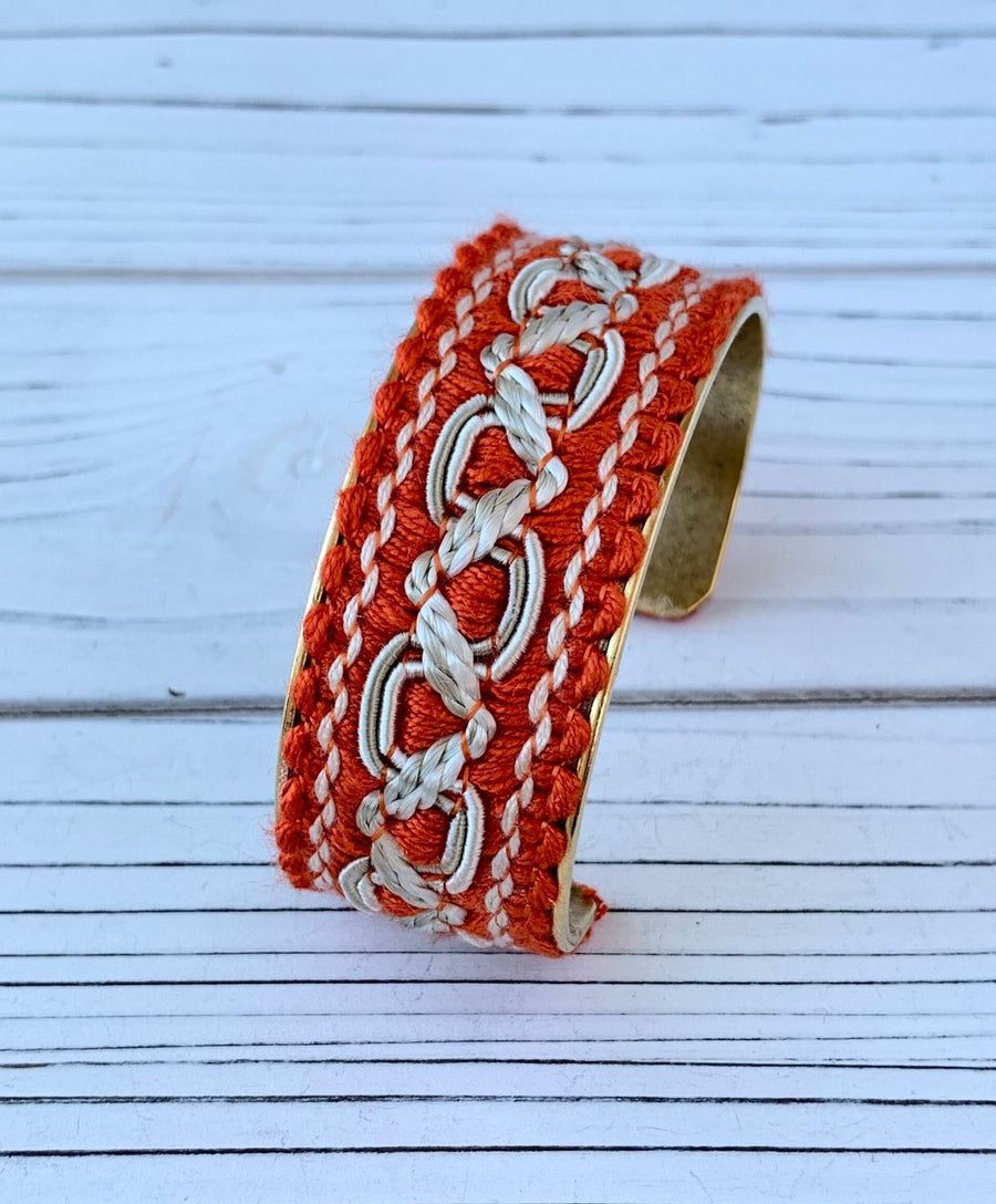 Lenora Dame Tangerine Dream Cuff Bracelet