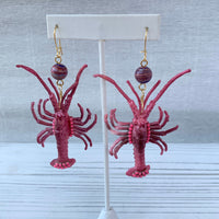 Lenora Dame Lady Crawfish Earrings