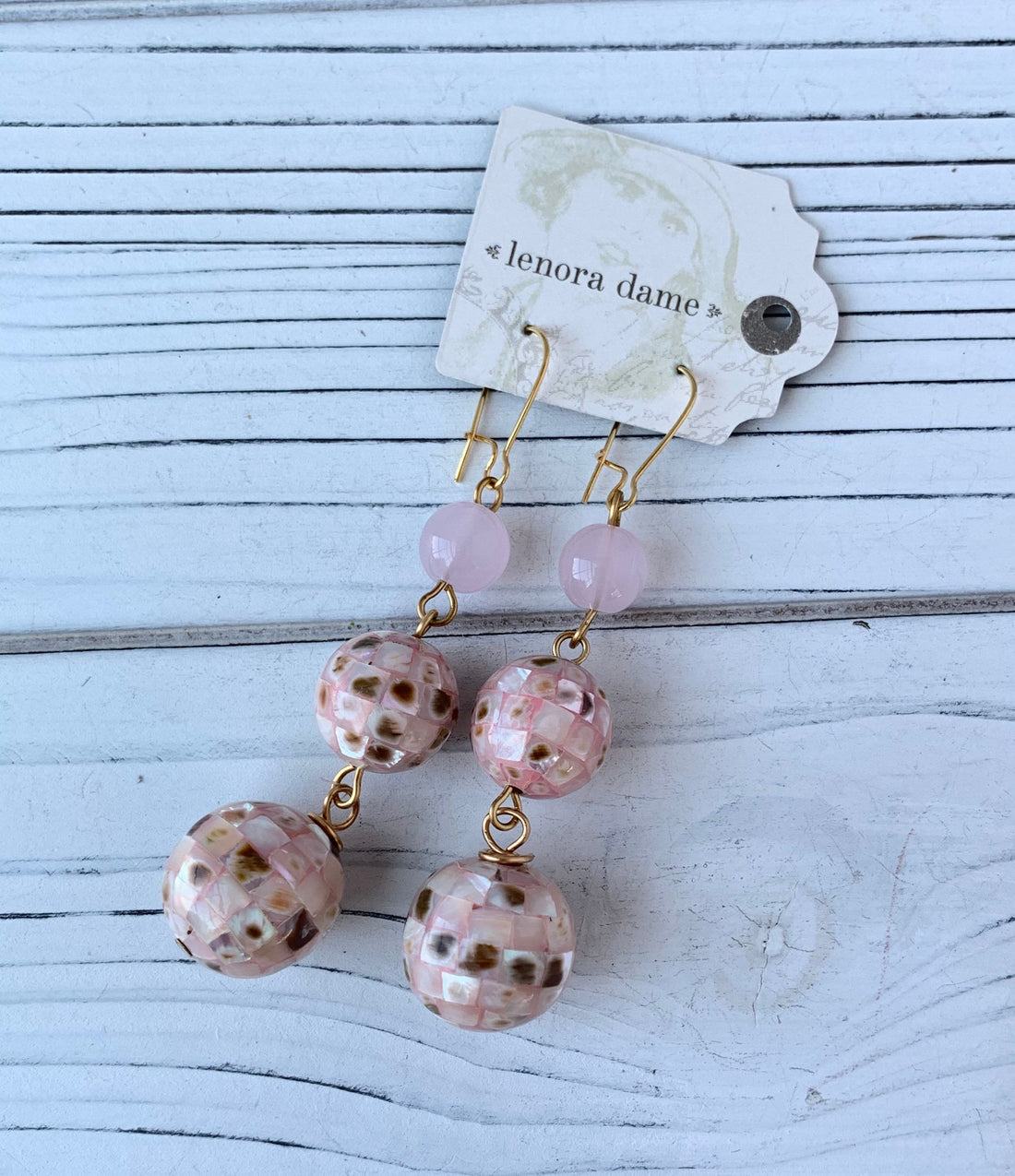 Lenora Dame Tiny Bubbles Earrings