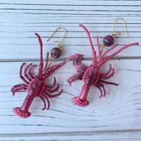 Lenora Dame Lady Crawfish Earrings