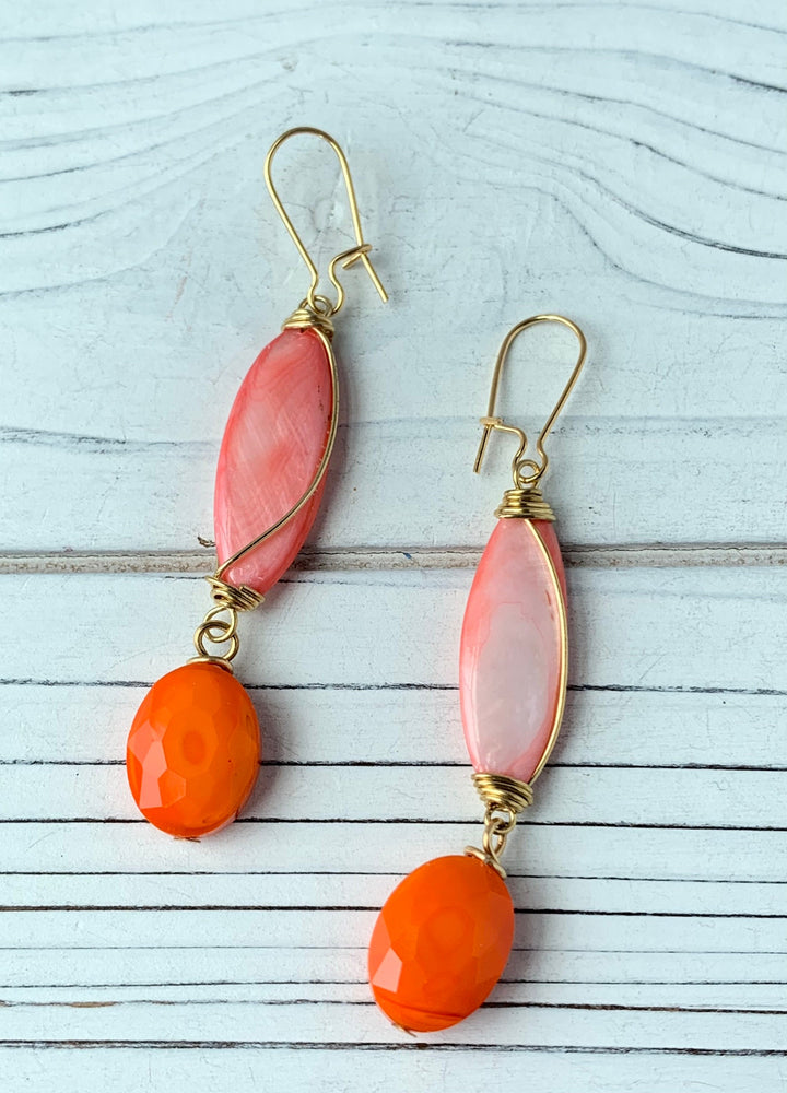 Lenora Dame Going Away Earrings in Sunrise