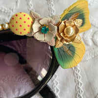 Lenora Dame Christina Sunnies Embellished Sunglasses