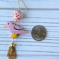 Lenora Dame Birdie Statement Earrings