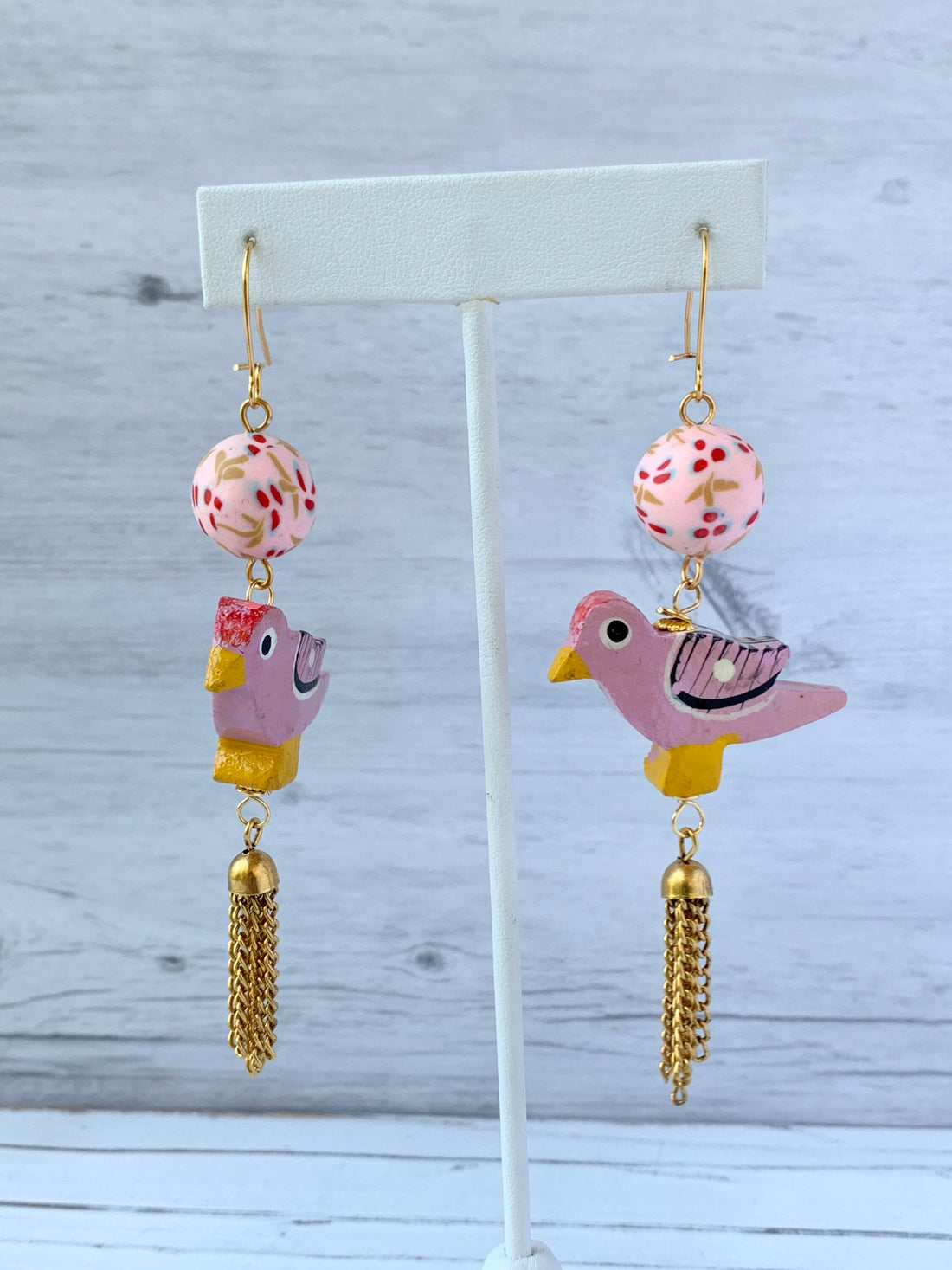 Lenora Dame Birdie Statement Earrings