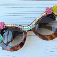 Lenora Dame Lucinda Embellished Sunglasses