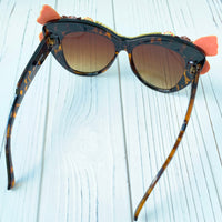 Lenora Dame Beatrice Embellished Designer Sunglasses