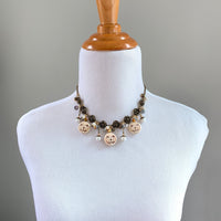 Lenora Dame Halloween Bride Charm Necklace