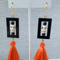 Lenora Dame Mischief Night Halloween Earrings