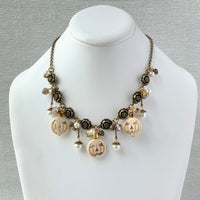 Lenora Dame Halloween Bride Charm Necklace