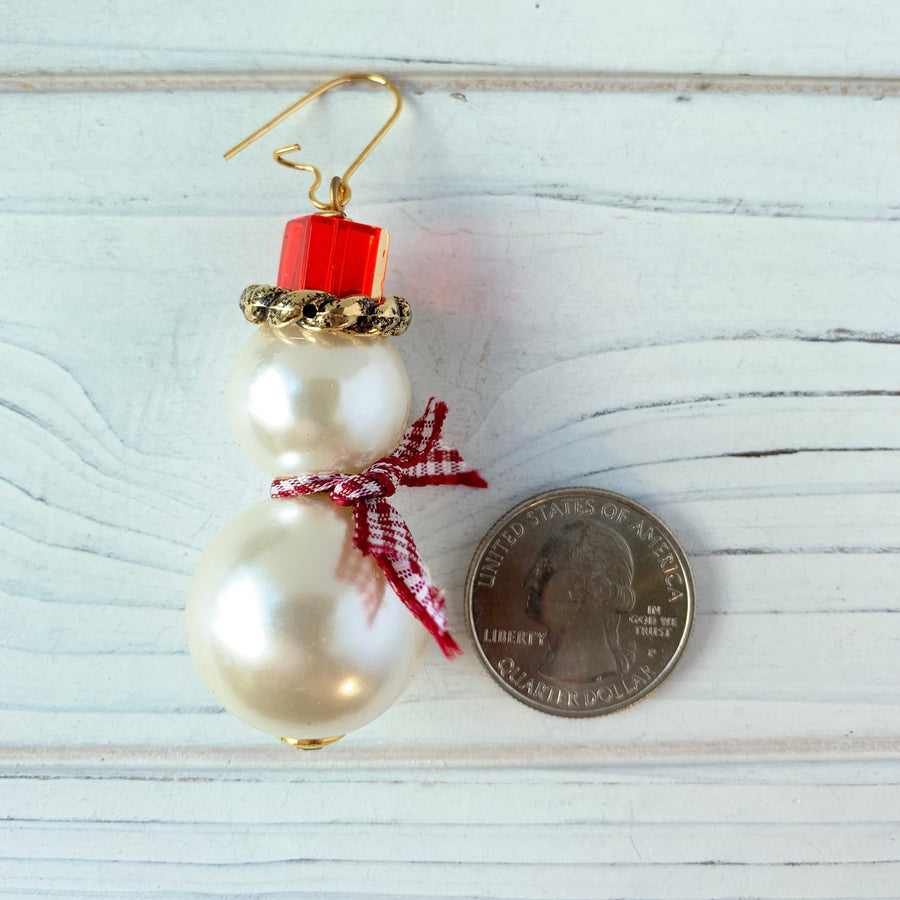 Lenora Dame Frosty The Snowman Earrings