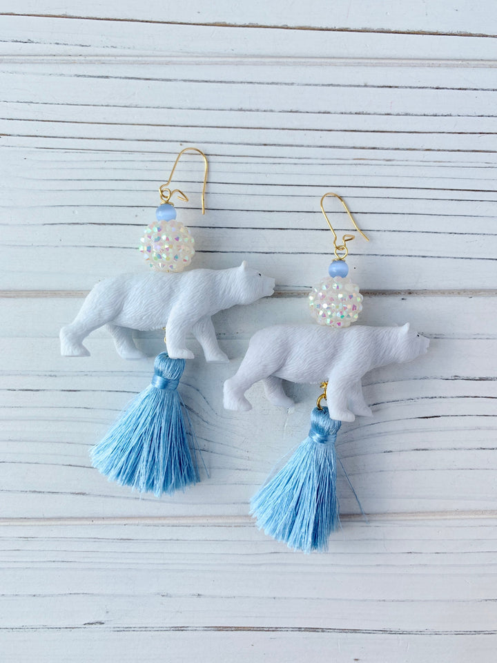 Lenora Dame Save The Polar Bears Earrings