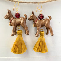 Lenora Dame Franklin the Foal Tassel Earrings