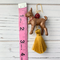 Lenora Dame Franklin the Foal Tassel Earrings