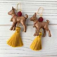 Lenora Dame Franklin the Foal Tassel Earrings