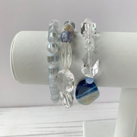 Lenora Dame 3-Piece Elsa Stretch Bracelet Set