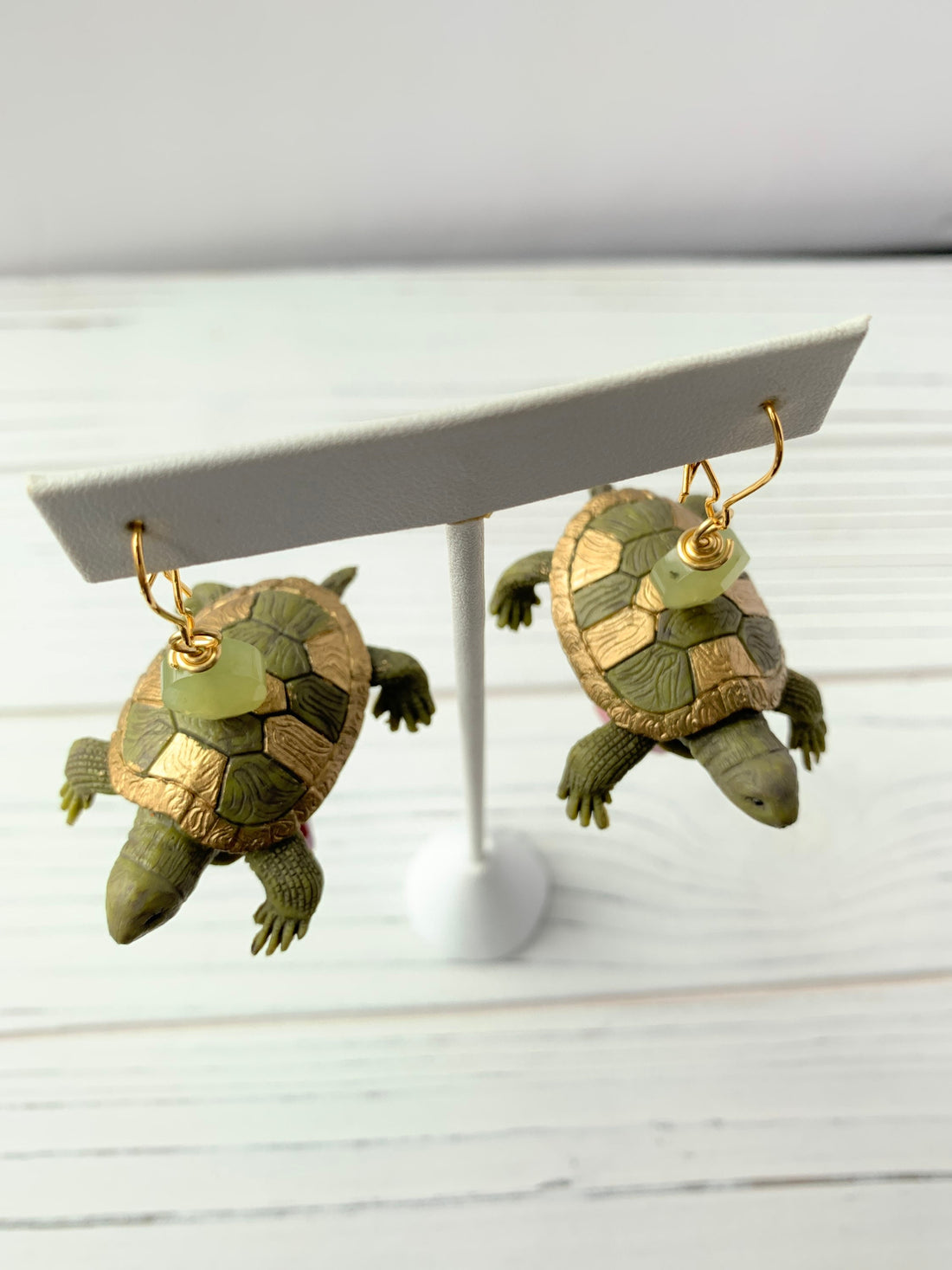 Lenora Dame Glam Turtle Earrings