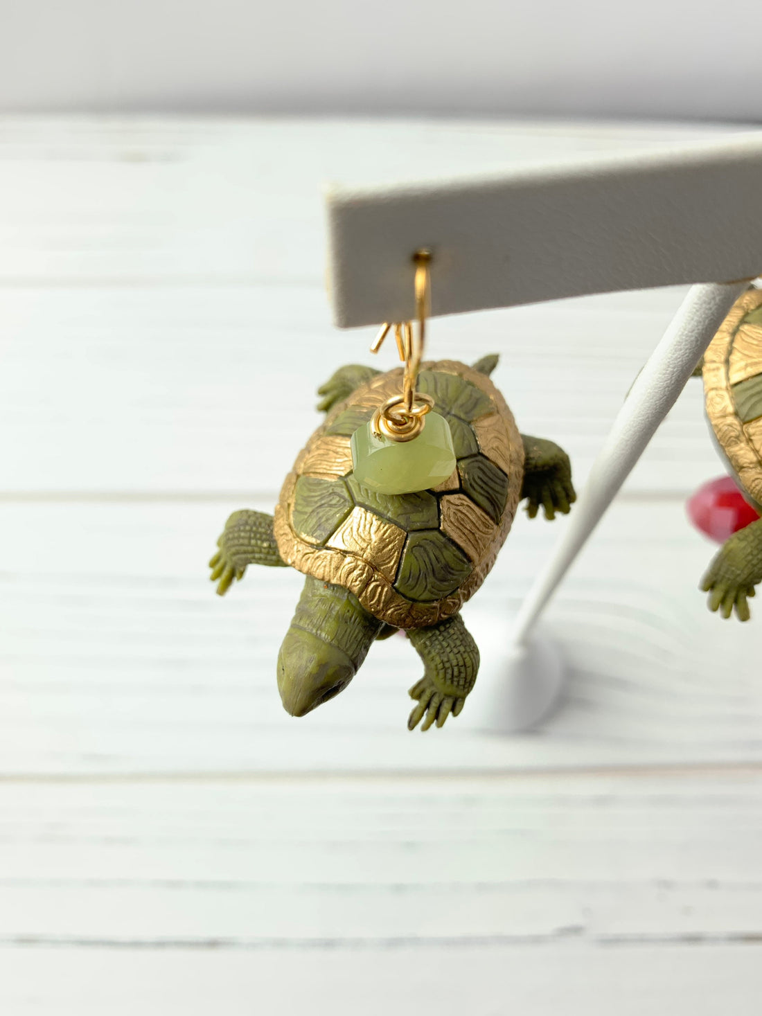 Lenora Dame Glam Turtle Earrings