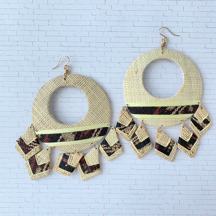 Lenora Dame Vintage 70’s Statement Earrings