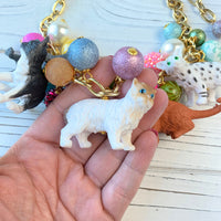 Lenora Dame Must Love Cats Charm Necklace