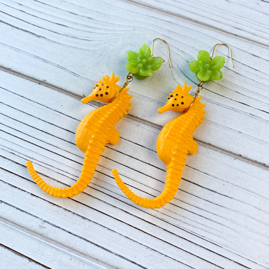 Lenora Dame Mr. Seahorse Drop Earrings