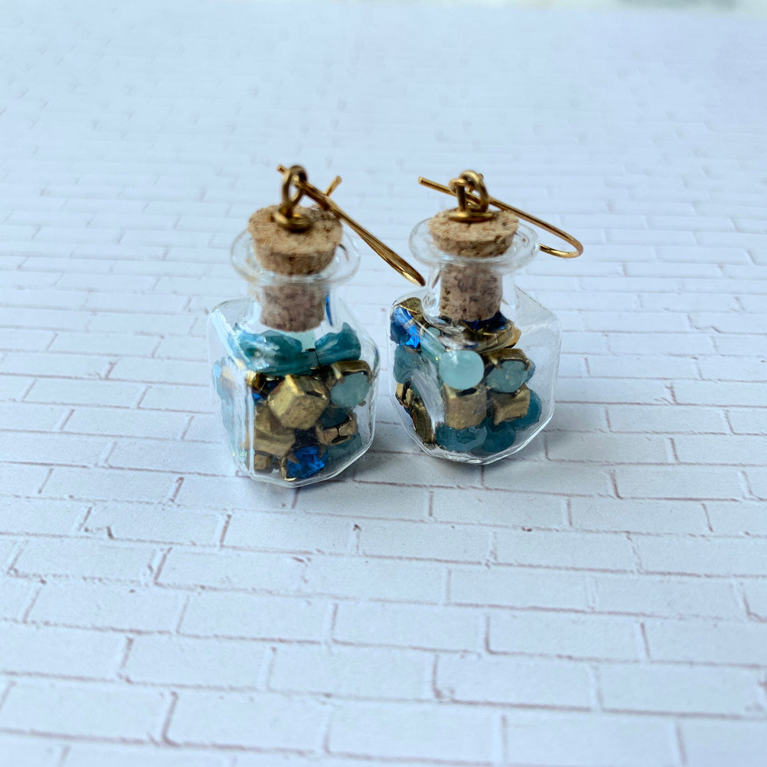 Lenora Dame Bottled Treasure Earrings - 3 Color Choices