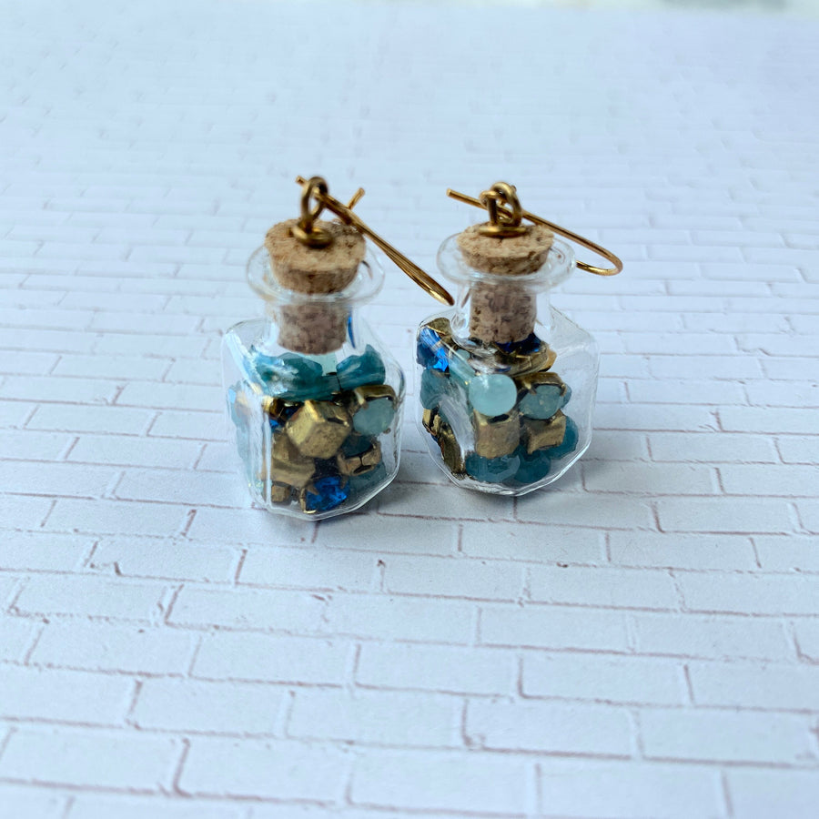 Lenora Dame Bottled Treasure Earrings - 3 Color Choices