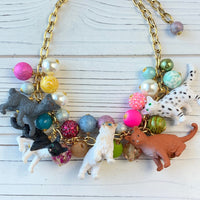 Lenora Dame Must Love Cats Charm Necklace