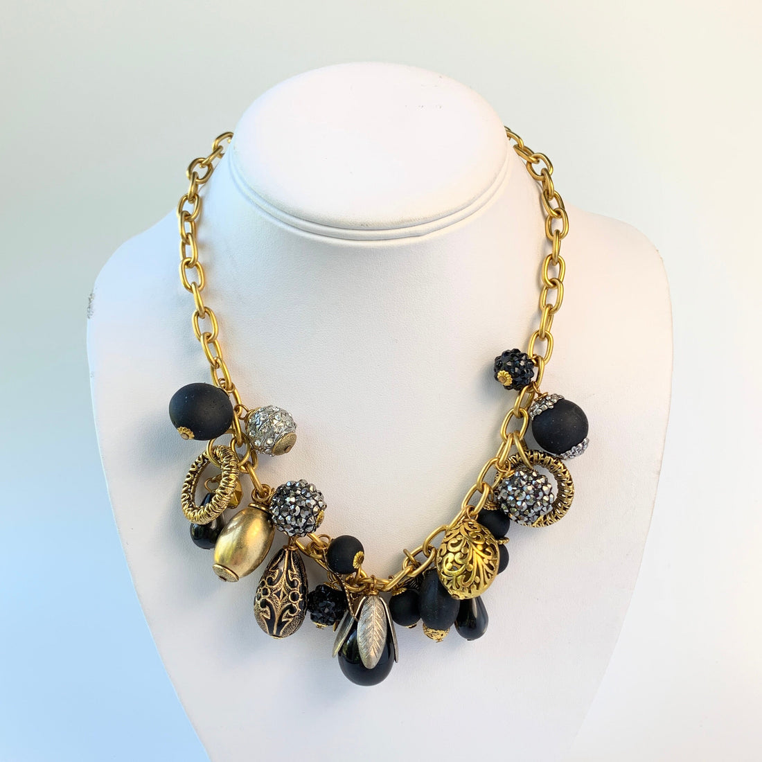 Lenora Dame Noir Bauble Charm Necklace