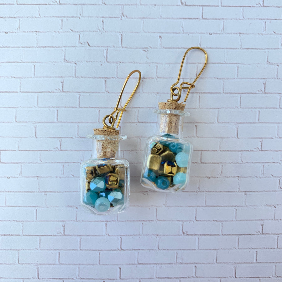 Lenora Dame Bottled Treasure Earrings - 3 Color Choices