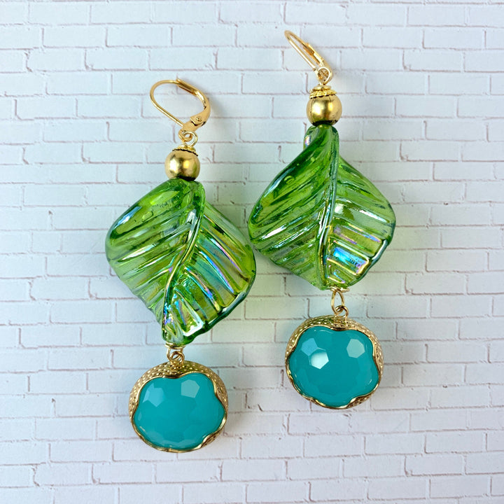 Lenora Dame Samaras Drop Earrings in Spring