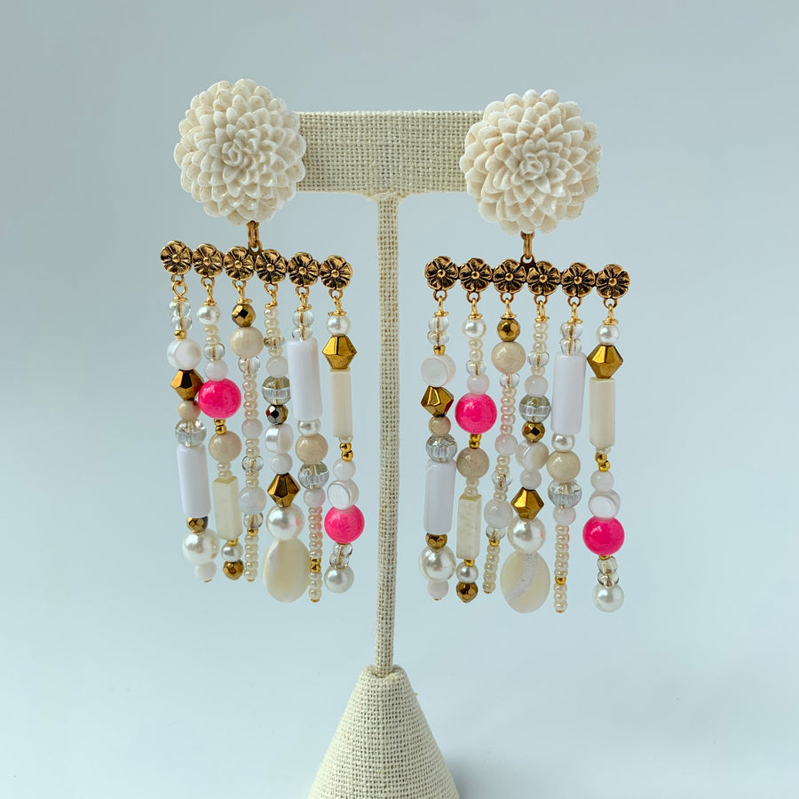 Lenora Dame Primrose Statement Earrings