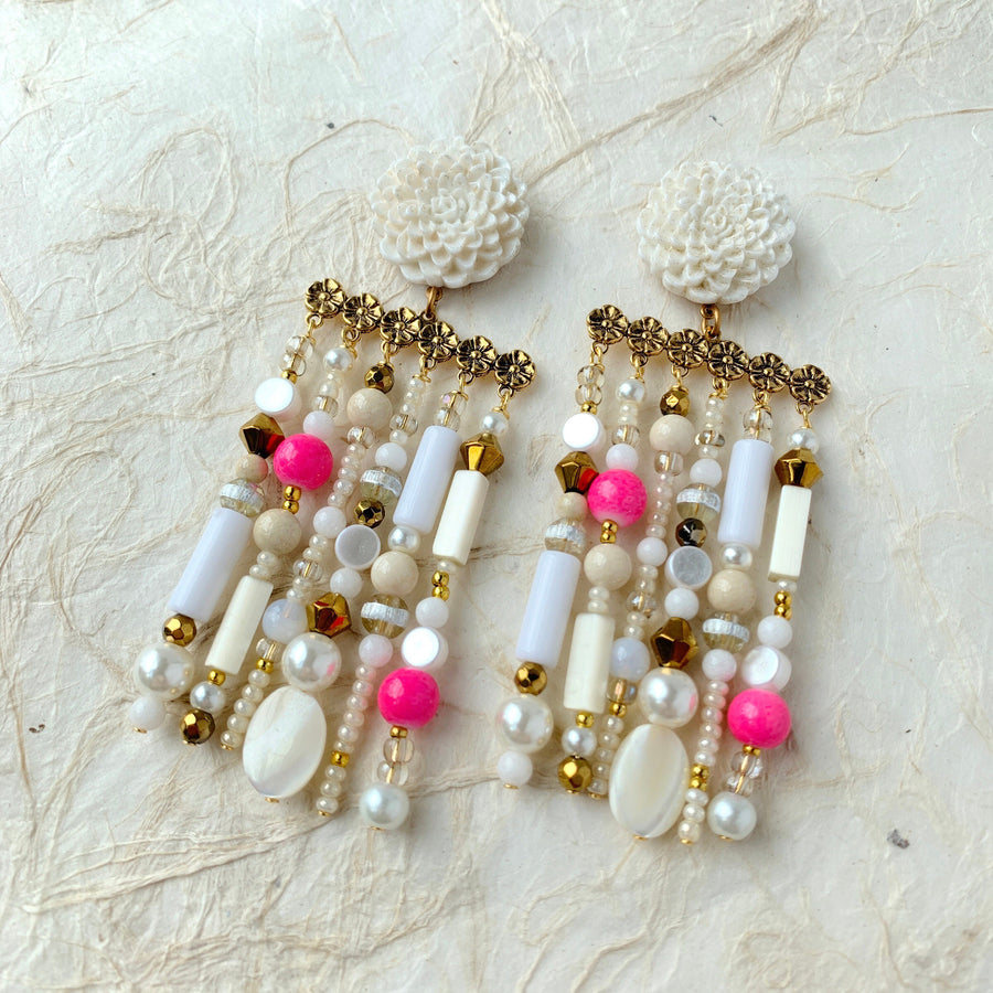 Lenora Dame Primrose Statement Earrings