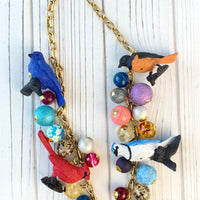 Lenora Dame Lady Bird Long Necklace