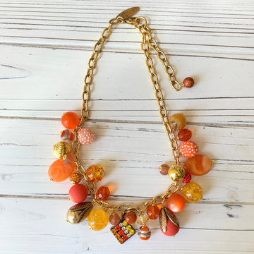 Lenora Dame Citrus Charm Necklace