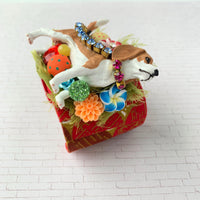 Lenora Dame Beagle Collage Cuff Bracelet