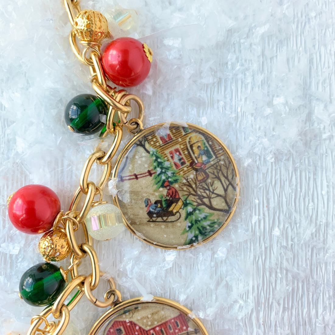 Lenora Dame Home for the Holidays Charm Necklace