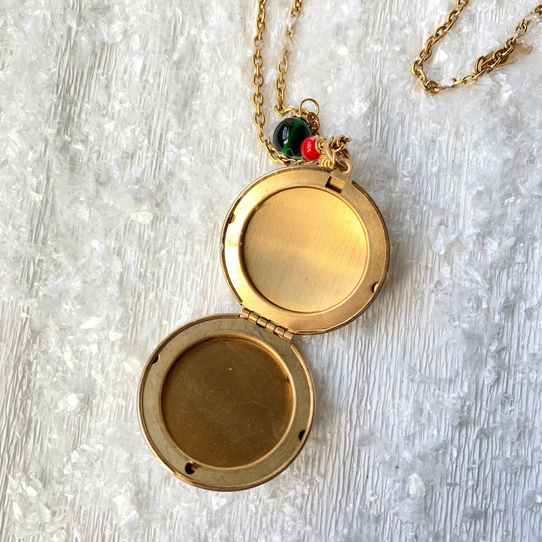 Lenora Dame Home for the Holidays Locket Necklace