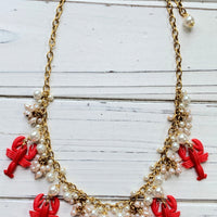 Lenora Dame Lobster Charm Necklace