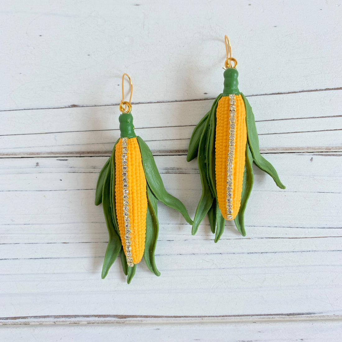 Lenora Dame Corn on the Cob Earrings