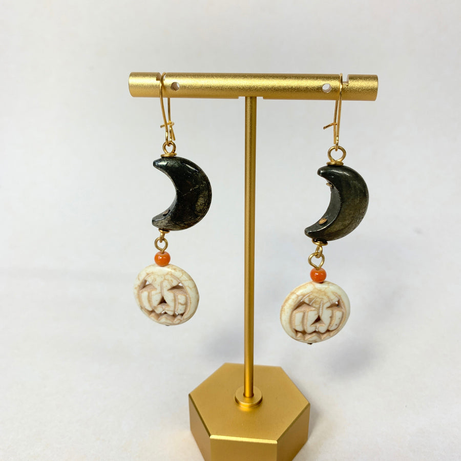 Lenora Dame The Great Pumpkin Earrings