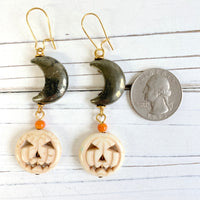 Lenora Dame The Great Pumpkin Earrings