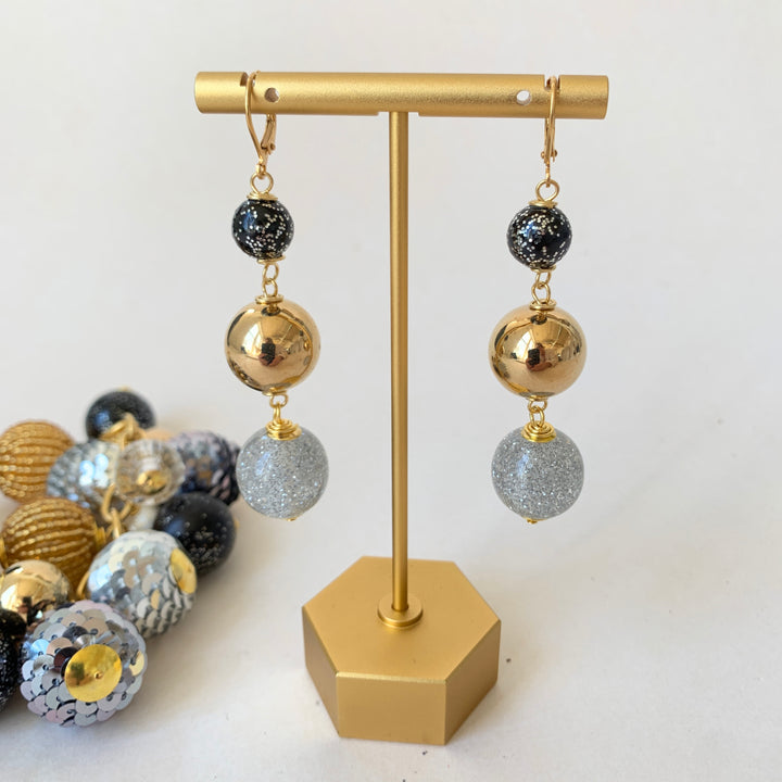 Lenora Dame New Year's Eve Drop Earrings