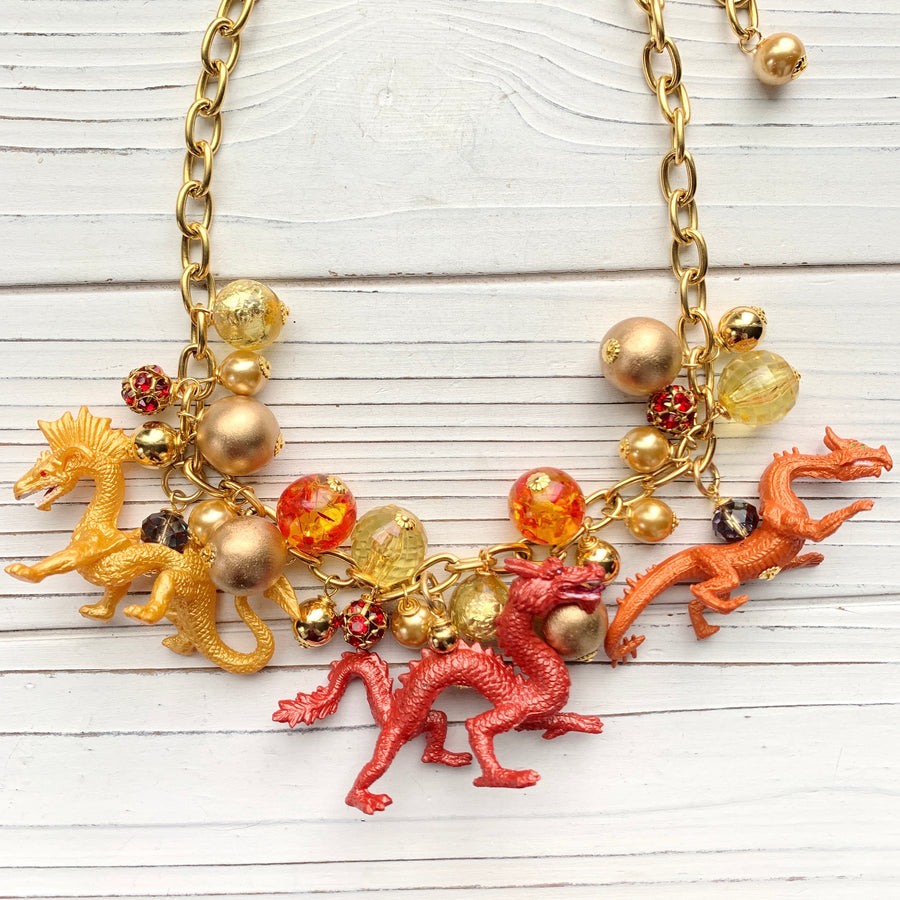 Lenora Dame Year of The Dragon Necklace - Limited Edition