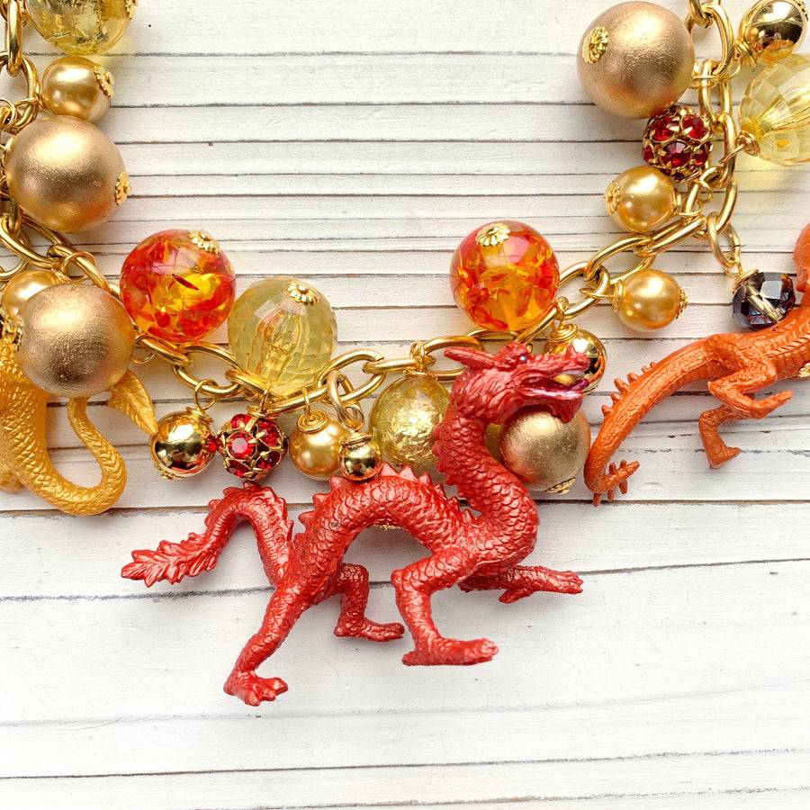 Lenora Dame Year of The Dragon Necklace - Limited Edition