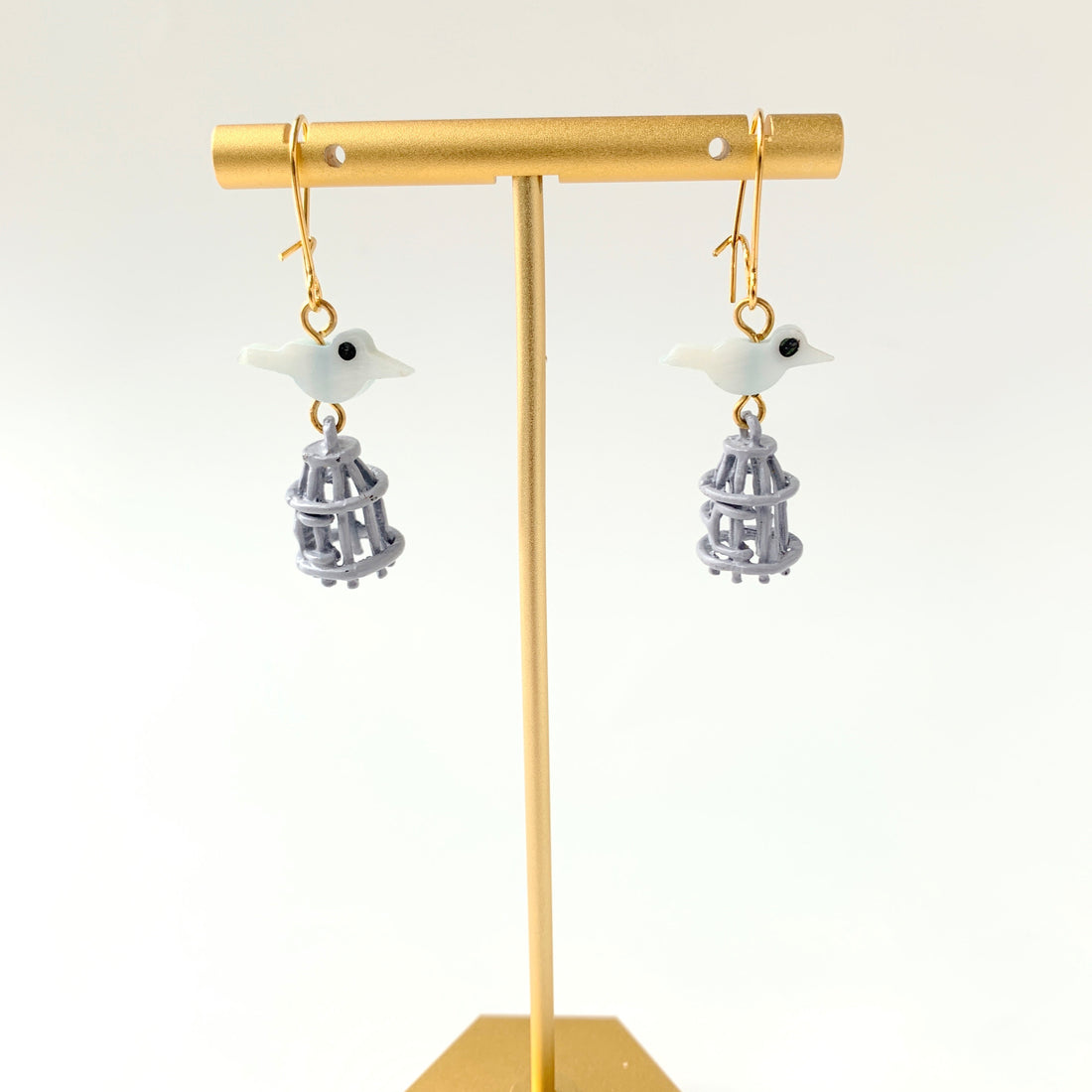 Birdcage Earrings - 2 Color Options