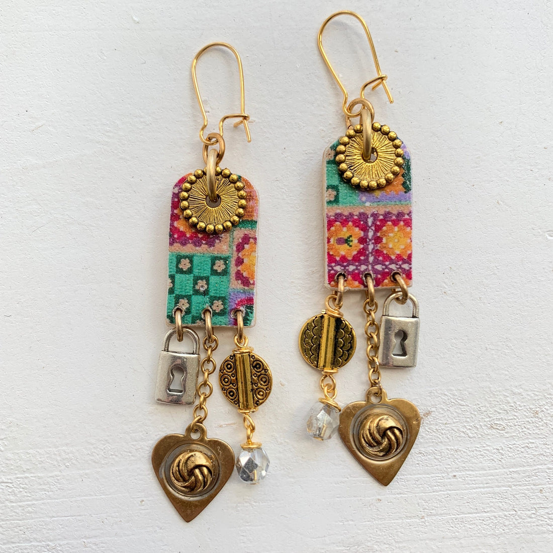 Lenora Dame Windchime Dangle Earrings